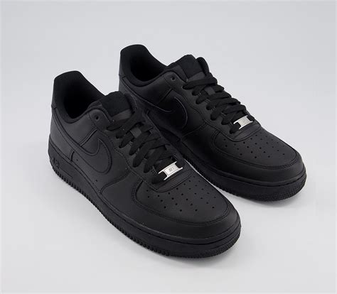 black air force 1 trainers